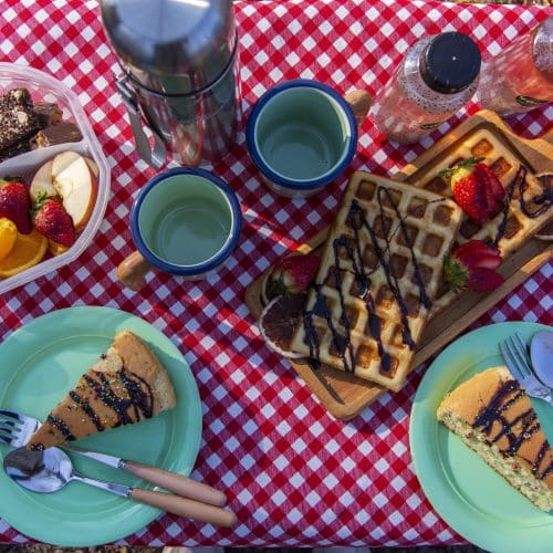 دسر های جذاب در اقامتگاه یارا