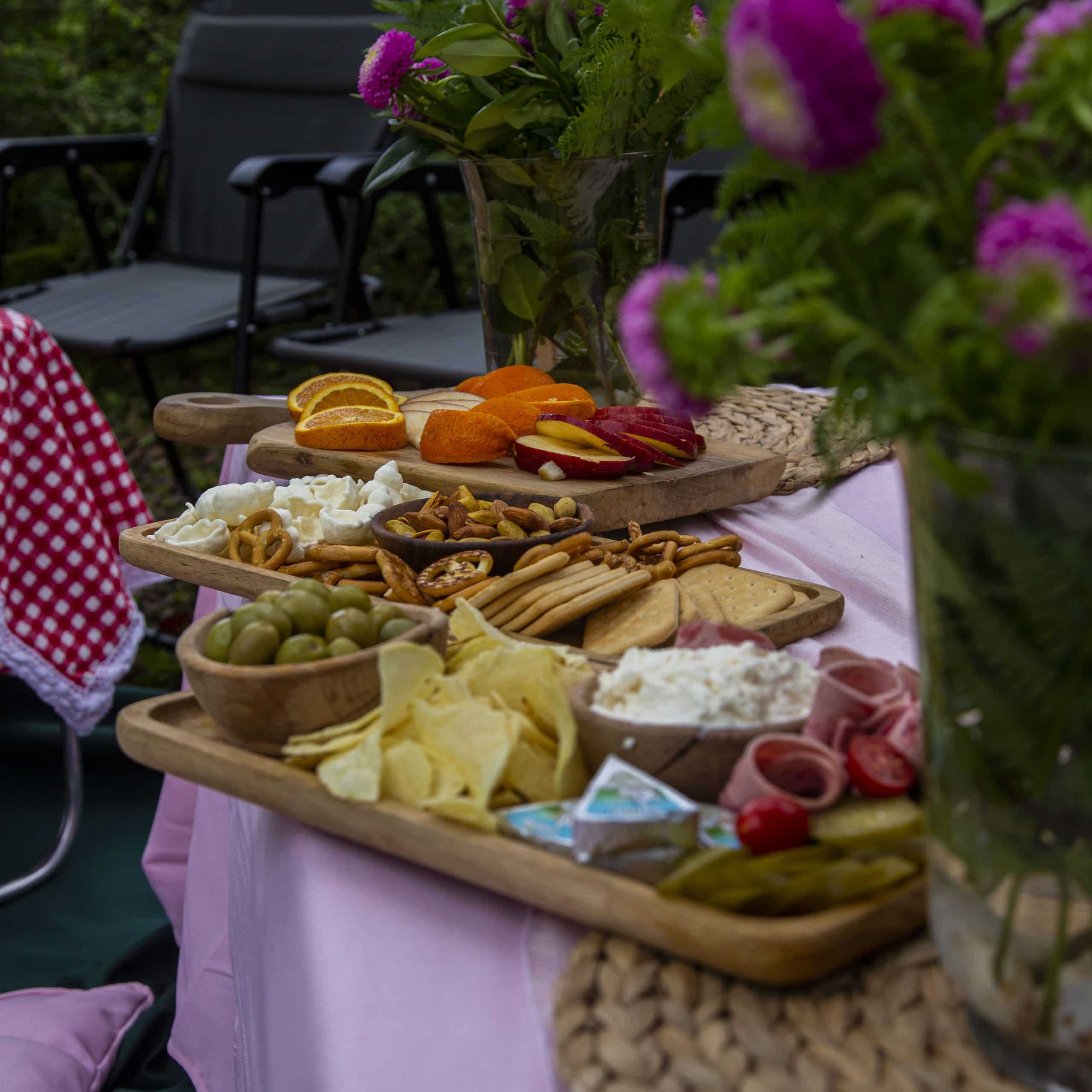 سلف غذا های جذاب در طبیعت